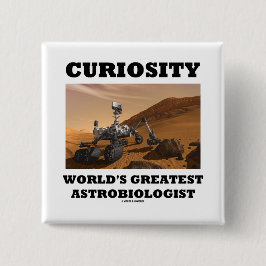 興味の世界ですばらしいAstrobiologist (粗紡機) 缶バッジ