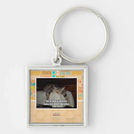 興味の欠乏から キーホルダー (正面)