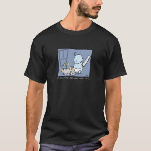 興味は猫のTシャツを殺しました Tシャツ