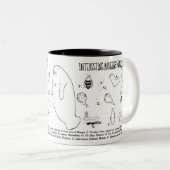 興味深いマナティーのマグ ツートーンマグカップ (正面右)