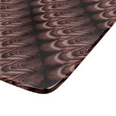 興味深い写真、遠近法を持つ屋根瓦 カッティングボード (角)