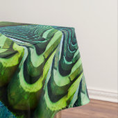 興味深い写真、遠近法を持つ屋根瓦 テーブルクロス (インサイチュ)