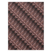 興味深い写真、遠近法を持つ屋根瓦 テーブルクロス (正面)