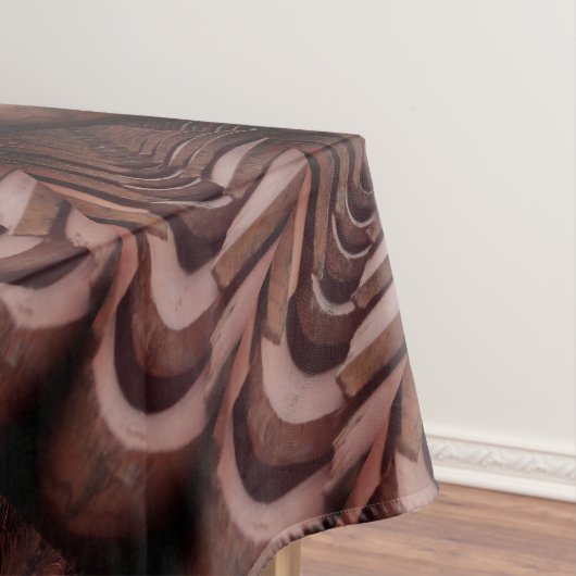 興味深い写真、遠近法を持つ屋根瓦 テーブルクロス (インサイチュ)