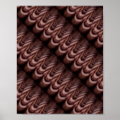 興味深い写真、遠近法を持つ屋根瓦 ポスター (正面)