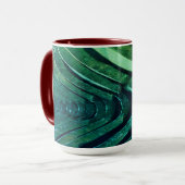 興味深い写真、遠近法を持つ屋根瓦 マグカップ (正面左)