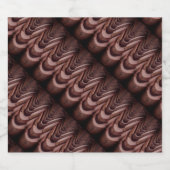 興味深い写真、遠近法を持つ屋根瓦 リキュールボトルラベル (シングルラベル)