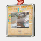 興味深い場所 メタルオーナメント (左)