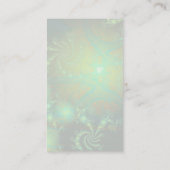 興味深い抽象芸術アート 名刺 (裏面)