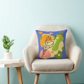 興味深い抽象芸術葉スポット クッション (椅子)