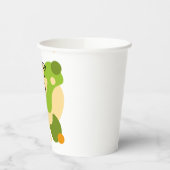 興味深い抽象芸術葉スポット 紙コップ (左)