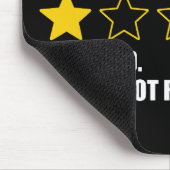 興味深い時代 – 非常に悪い推奨しない マウスパッド (コーナー)