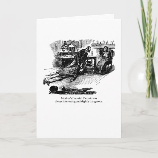 興味深いTarquinおよび母 カード (正面)
