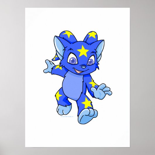 興奮したスターリーアカラ ポスター (正面)