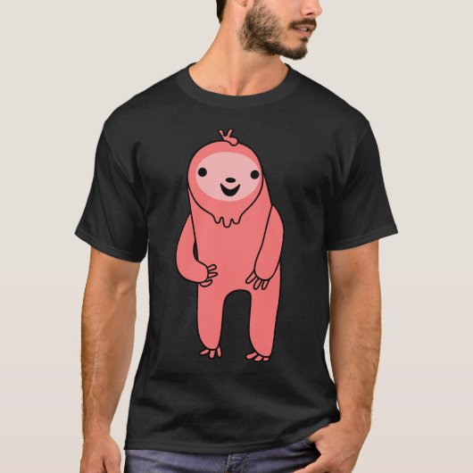 興奮したレッドスロース Tシャツ (正面)