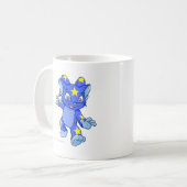 興奮する星明かりのAcara コーヒーマグカップ (正面左)