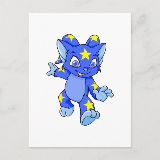 興奮する星明かりのAcara ポストカード (正面)