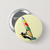 興奮とウィンドサーフィンをして下さい 缶バッジ (正面&裏面)