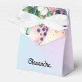 興奮ボバ茶の誕生日で泡立つ フェイバーボックス (正面サイド)