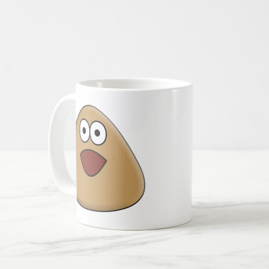 興奮ポウマグ コーヒーマグカップ (正面左)