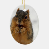 興奮リス セラミックオーナメント (裏面)