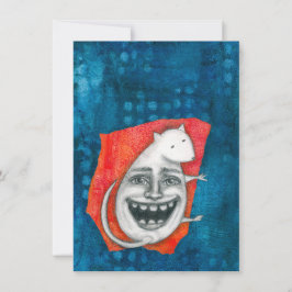 興奮性マウスグリーティングカード カード