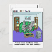 舌に縛られた ポストカード (正面/裏面)