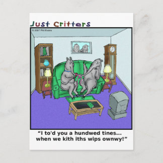 舌に縛られた ポストカード