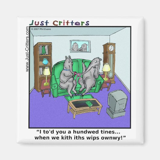 舌に縛られた マグネット (正面)