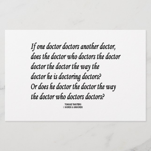 舌のツイスター医師がもう一人の医師 (正面)