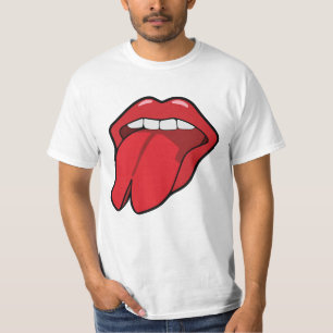 舌の分岐点(分裂) Tシャツ