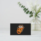 舌の口ハロウィーン 名刺 (スタンド正面)