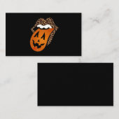 舌の口ハロウィーン 名刺 (正面/裏面)