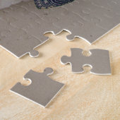 舌を搭載するかわいいコーギー ジグソーパズル (側面)