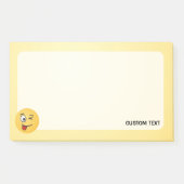 舌を突き出して目を引っ張った顔 ポストイット (正面)