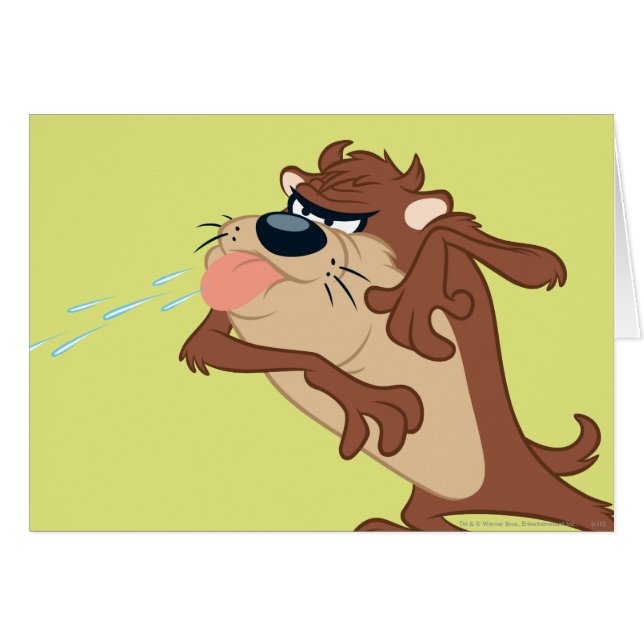 舌を突き出すTAZ™ (正面横)