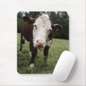 舌を突き出ている牛 マウスパッド (マウス)