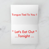 「舌を結んだカエル」カード シーズンカード (内部)