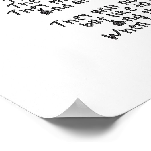 舌を舐める ポスター (角)