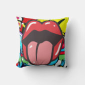舌ツイスター クッション (正面)