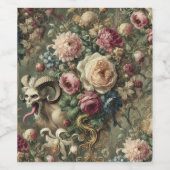 舌🩸ホイップ開花 – ゴシックビクトリアン ワインラベル (シングルラベル)