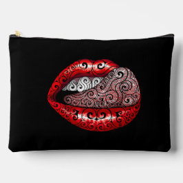 舌渦巻形の大切舌 アクセサリーポーチ