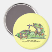 舌縛りカエル磁石 マグネット (正面/裏面)