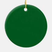 舐めたから私のものクリスマス セラミックオーナメント (裏面)