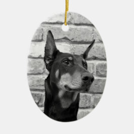 舐めてもいいか顔 セラミックオーナメント