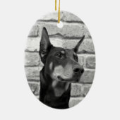 舐めてもいいか顔 セラミックオーナメント (裏面)