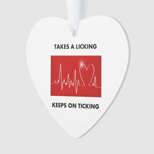 舐めることを取ります-カチカチ音をたて続けます オーナメント (正面)