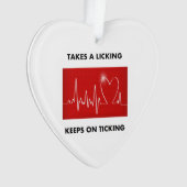 舐めることを取ります-カチカチ音をたて続けます オーナメント (正面)