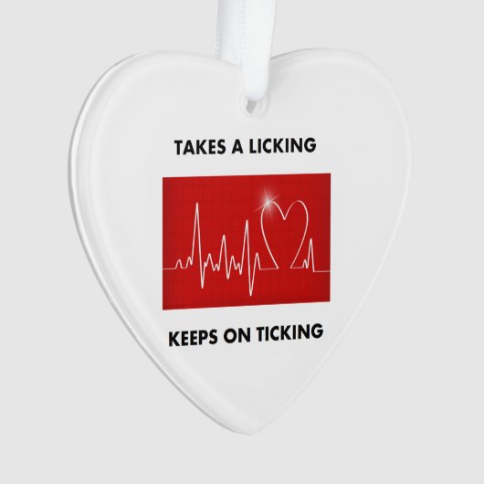 舐めることを取ります-カチカチ音をたて続けます オーナメント (正面)