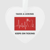 舐めることを取ります-カチカチ音をたて続けます オーナメント (裏面)